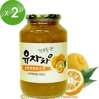 在飛比找PChome24h購物優惠-《韓廣》韓國蜂蜜柚子茶(1kg)2入