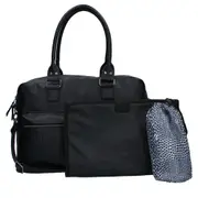 Kidzroom Vienna Black Diaper Nappy Bag