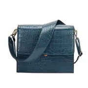 Broadband Messenger Bag Female New Stone Pattern Shoulder Small Square Women Bag