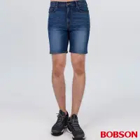 在飛比找Yahoo奇摩購物中心優惠-【BOBSON】男款水洗牛仔短褲 (264-53)