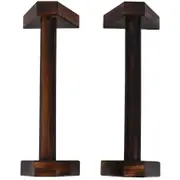 40CM Wooden Push Up Stands Handstand Bracket Balance Parallel Bar Body Building Fitness Equipments Picture Color