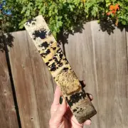 Picture Stone Jasper "Safari" Crystal Stone Tower Wand Block | 504 Gr