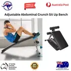 Adjustable Abdominal Crunch Sit Up Bench Home Gym Fitness Exercise