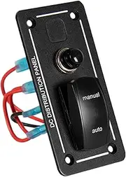 Bilge Pump Panel - Bilge Float Disconnect | Automatic Shut off Device 12/24V for Boat Yacht Vessel, Manual Ship Disconnect Tool