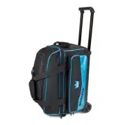 Brunswick Zone Double 2 Ball Roller Sky Blue Bowling Bag