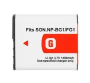 2pcs New NP-BG1 Camera Battery For Sony Cyber Shot DSC-T100/20 N1/2 W30/300