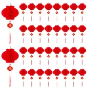 60 Pieces 10 Inch Chinese Red Paper Lanterns, Chinese Festival Paper Lantern ...