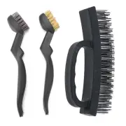 Premium 3Pcs Wire Brush Set for Effective For Brickworks Paint Removal