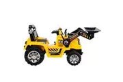 Kids Ride On Bulldozer Digger Electric Car Yellow