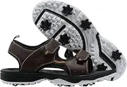 [ZHENSI] Beach Golf Shoes for Mens Sports Sandals Spikeless Anti-Slip Summer Lightweight Walking Sandals