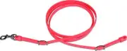 Berlin Custom Leather Roper Reins made from BioThane- Pink