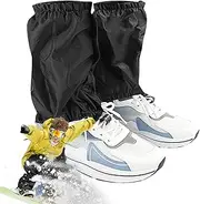 [Generic] Waterproof Gaiters for Hiking | Leg Gaiters Hiking Gaiters Wrap | Waterproof Gaiters Boot Cover, Adjustable Leg Covers Boot Gaiters, Shoe Gaiters for Mountain Climbing, Camping