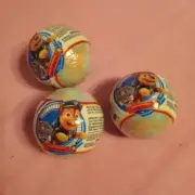 3 Paw Patrol Chase Bath Bombs Sweet Scented Kids Fizzy Clean Colorful