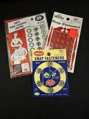 Vintage Snap Fasteners