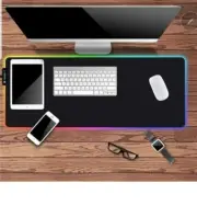 22 BG PointsGMS-X5 RGB Light Gaming Mouse Pad Keyboard Mat USB Interface