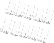 Alipis 10pcs Acrylic Vinyl Record Hook Wall Mount Rack Album Record Hanger Clear Record Holder