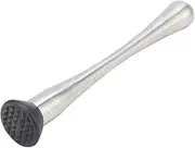 Muddler for Cocktails, Cocktail Muddler, 8.9 x 1.6 in Stainless Steel Muddler, Long Lasting Ice Muddler Hammer Beverage Blender