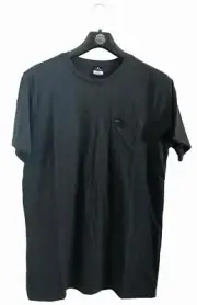 Rip Curl PLAIN POCKET TEE Mens S Crew Neck Short Sleeve T Shirts - CTETY1 Black