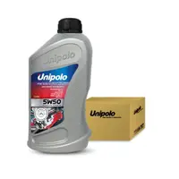 在飛比找momo購物網優惠-【UNIPOLO】5W50 全合成機油(整箱12入 / 源豐