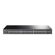 TP-Link SG3452X JetStream 48-Port Gigabit L2+ Managed Switch with 4 10GE SFP+ Slots Omada, Integration with Omada SDN Controller, Static Routing, OAM