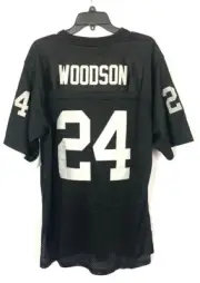 Charles Woodson Raiders Jersey 24 sz XL (48) Mitchell & Ness replica 1998 New