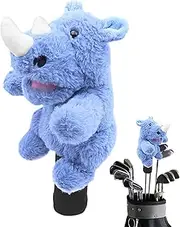 Golf Head Covers Plush, Soft Wood Driver Head Cover, Wood Club Protective Equipment for Women Men, Stuffed Animal Putter Headcover