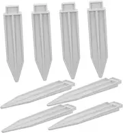 UPKOCH 8pcs Durable Plastic Garden Fence Plugs for Fences Stable Support Feet to Prevent Tipping Garden Accessories for Lawn and Picket Fencing Supplies