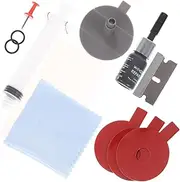 GANAZONO Auto Glass Repair Kit Windshield Chip Repair Set Full Kit for Chips Cracks Scratches Easy to Use