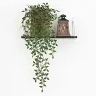 Garden Outdoor Wall Hanging Ivy Fake Flowers Vines Green Plant Artificial Plant