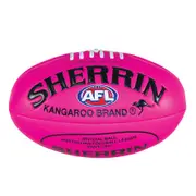 Sherrin AFL Super Soft Ball Pink 3