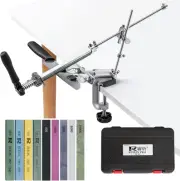 RUIXIN PRO RX-009 Professional Knife Sharpener with 9 Whetstones, 360° Rotation