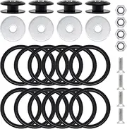 SWZHAI Bumper Quick Release Kit, Front Rear Bumper Holders Quick Release Bumper Clips with Screws Kit, Compatible for Car Bumper