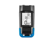 4 Mode USB Bike Light Lamp Bicycle Computer 3 Mode Horn Flashlight Cycle Bike Speedometer Led Front Lights Cycling Headlight - Blue A2