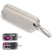 KEESIN Travel Case Carrying Case Universal Storage Bag for Dyson Supersonic Hair Dryer HD01 HD03 / for Dyson Airwrap Styler Hair Straightener and Accessories, Cosmetic Organizer Case (Light Grey)