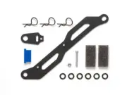 Tamiya 54555 TT-02 FRP Battery Plate & Transponder Stay Set, (TT02D/TT02B/TT02)