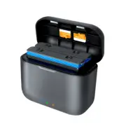 For Insta360 ONE X2 Fast Charging Base Dual Type-C Battery Storage Box Charger