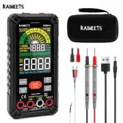 Smart Rechargeable Multimeter 10000 Counts Auto Range Ture RMS 1000V 10A Tester