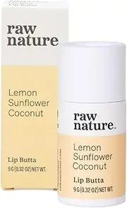 Raw Nature Natural Lip Balm 9 g, Lemon