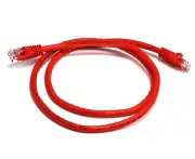 8Ware 1m Cat6a UTP Snagless Ethernet Cable LAN RJ45 Network Connector Cord Red
