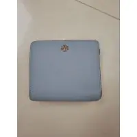 在飛比找蝦皮購物優惠-專櫃正貨 Tory Burch TB 經典款 防刮皮革 淺藍