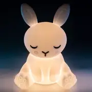 ~❤️BUNNY NIGHT LIGHT Rabbit Rechargeable USB Soft glow Cool touch lamp LED~❤️