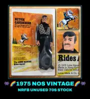VTG 70s 1975 Lone Ranger GABRIEL Marx Butch Cavendish Action Figure MIB MOC NOS