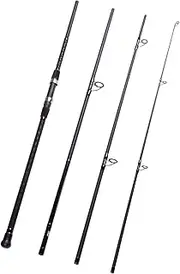 Fiblink Surf Spinning Fishing Rod 4-Piece Graphite Travel Fishing Rod(11-Feet & 13-Feet & 15-Feet)
