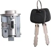Lock Cylinder for Toyota Camry Hilux Tacoma, Ignition Lock Cylinder with 2 Keys US430L/69057-0K010/69057-04030/69057-52530/69057-04020