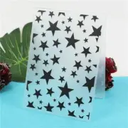 Embossing Scrapbooking Star Folder Plastic Template Making Paper Card Craft DIY