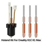 3D Printers for Creality Ender-3 V3 K1C K1 Max Hotend Extruder Head Nozzle Kit
