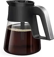 10 Cup Ninja Coffee Pot Replacement for CM401 Ninja Coffee Maker, Glass Carafe with Lid Compatible with Ninja CF090 CF092 CM300 CM400 CM401 ect.