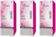 Swisspers Premium Cotton Swabs - Soft 100% Cotton Swabs with Paper Sticks for Beauty and Personal Care - Gentle Hygiene - 500 Count (Pack of 3)