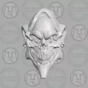 Robot Skull Cyborg v3 custom head for Cosmic Legions & other action figures