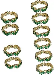 [DEARMAMY] Ring Jewelry for Women Finger Jewelry Zircon Green